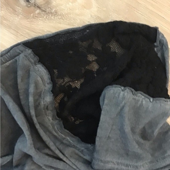 Harley-Davidson Lace Panel Shoulder Tee M - Picture 6 of 7